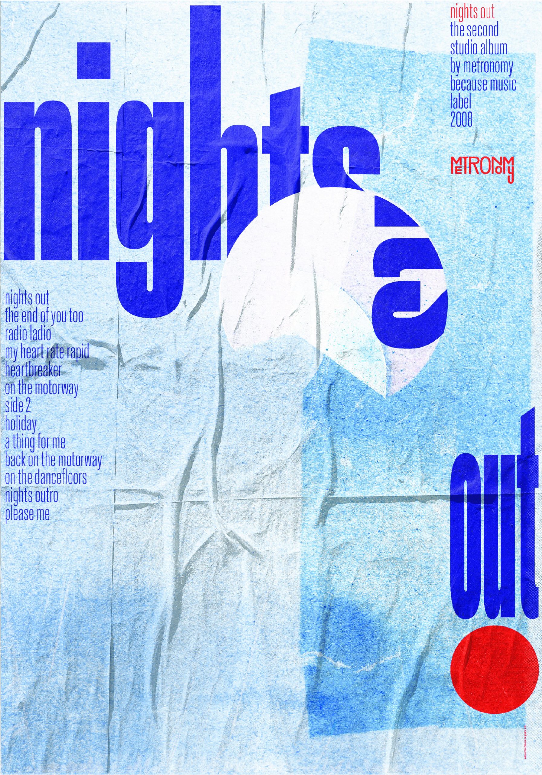 02 Aleksandar Zivkovic – Plakat Metronomy Nights out